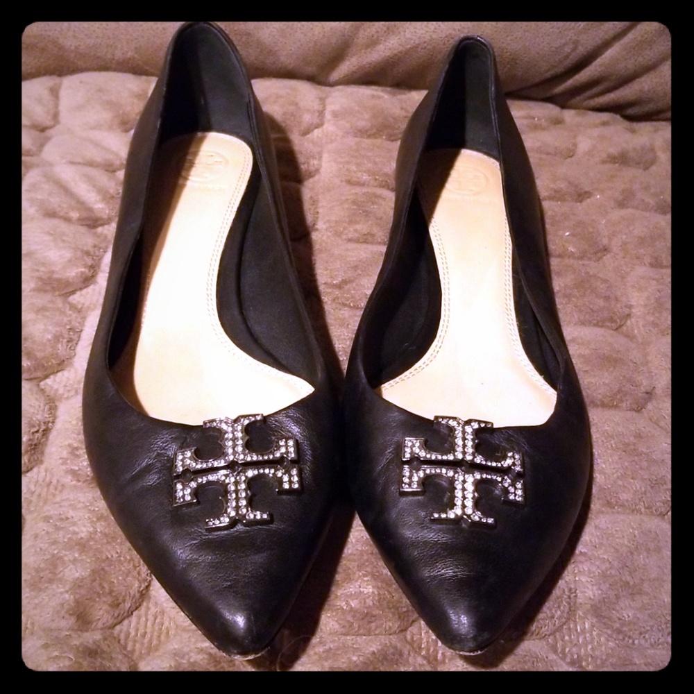 Rare find Tory Burch embellished flats